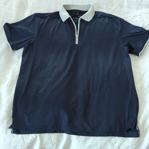 Men's Navy Polo Shirt By Head Golf. Size Large